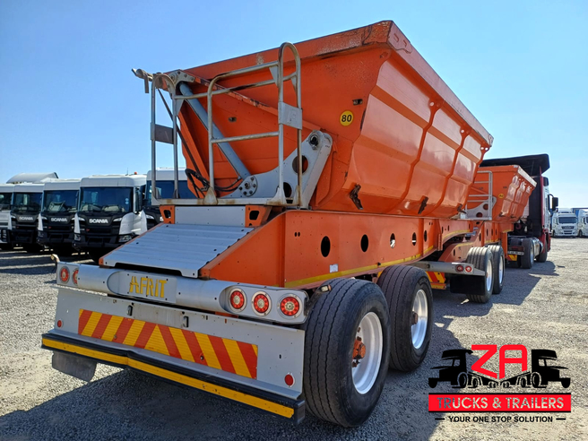 2021 AFRIT 25 CUBE SIDE TIPPER TRAILER #53111
